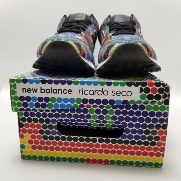 New Balance Ricardo Seco 574 Running Shoes Blue UL574RS2 Lace Up 7.5D - Picture 5 of 12